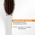 Hair Straightening Brush ION heating technology, Temperature Control by DailySale