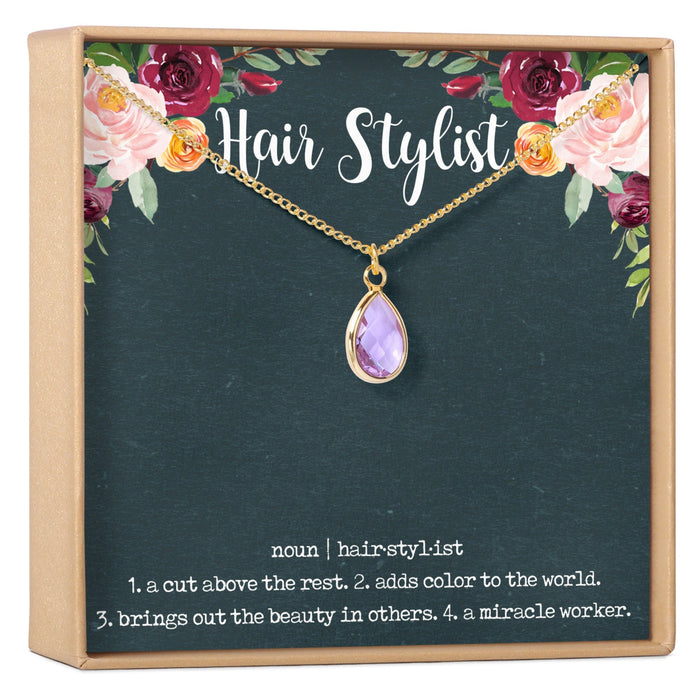 Hairdresser Necklace by Dear Ava