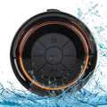 HAISSKY Portable Wireless Waterproof Speaker with FM Radio & Suction Cup by DailySale