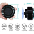 HAISSKY Portable Wireless Waterproof Speaker with FM Radio & Suction Cup by DailySale