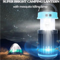 Hakol Outdoor Solar Powered LED Rechargeable Mosquito Zapper Lantern by DailySale