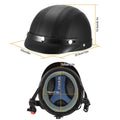 Half Motorcycle Helmet with Pilot Goggles by DailySale