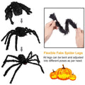 Halloween Decorations Spider 49" with 126" Tarantula Mega Spider Web by DailySale