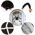 Halloween Decorations Spider 49" with 126" Tarantula Mega Spider Web by DailySale