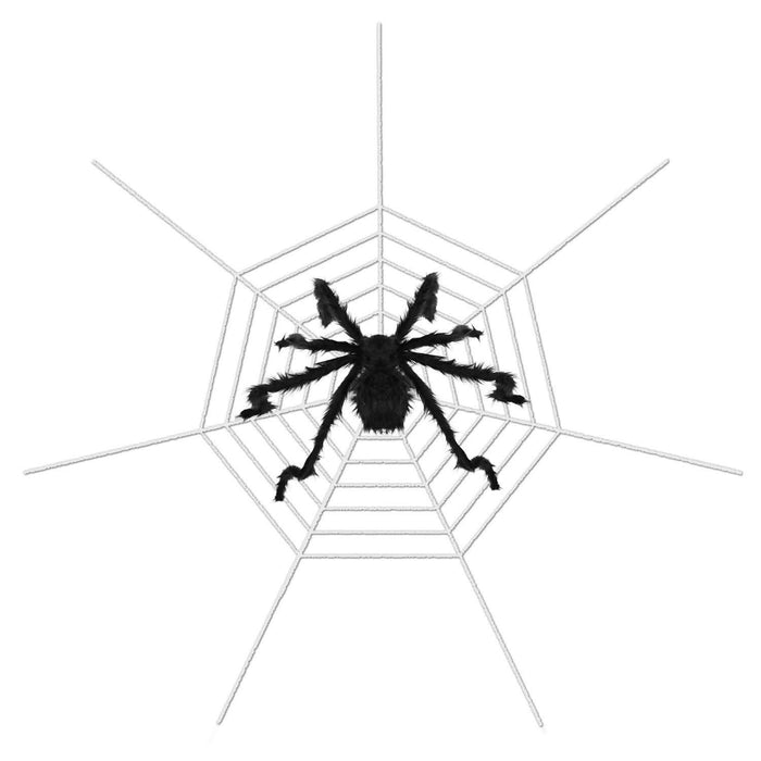 Halloween Decorations Spider Outdoor Stretch Cobweb by DailySale