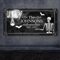 Halloween Family Name Sign by Tailored Canvases