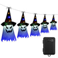 Halloween Ghost Witch Hat Hanging Light Lantern by DailySale