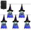 Halloween Ghost Witch Hat Hanging Light Lantern