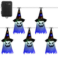 Halloween Ghost Witch Hat Hanging Light Lantern by DailySale