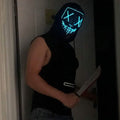 Halloween Mask LED, Light up Mask for Festival Cosplay by DailySale