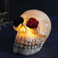Halloween Resin Skull LED Night Light Decorative Light by DailySale