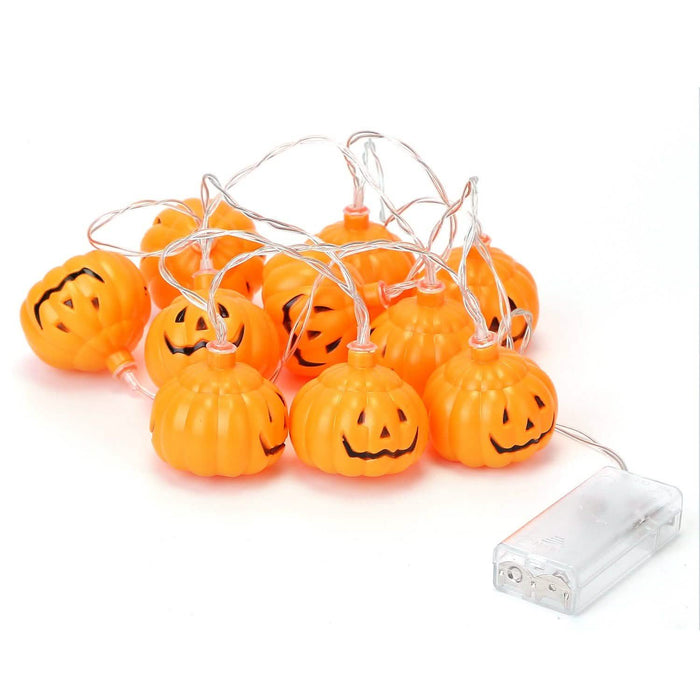 Halloween String Light Pumpkin LED Lamps Battery Powered by DailySale
