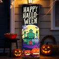 Halloween Welcome Sign by Tailored Canvases