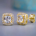 Halo Diamond Stud Earrings by DailySale