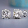Halo Diamond Stud Earrings by DailySale