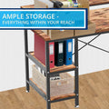 Halter 50-Inch Modern Office Desk with Storage by DailySale