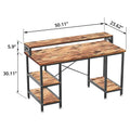 Halter 50-Inch Modern Office Desk with Storage by DailySale
