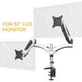 Halter Dual LCD Adjustable Monitor Stand by DailySale