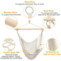 Hammock Chair Hanging Rope Seat by DailySale