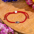 Hamsa Hand of Protection - Four-Strand Red String Bracelet by Conscious Items