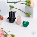 Hamsa Hand of Safe Travels: Aromatherapy Crystal Car Kit by Conscious Items