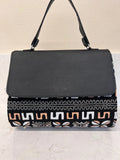Hananie Mud Print Handbag by Duma Mbili LLC