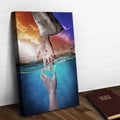 Hand Of God Canvas Wall Art by Tailored Canvases