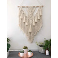 Hand Woven Lace Wall Hanging Bohemian Boho Art Decor by DailySale