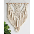 Hand Woven Lace Wall Hanging Bohemian Boho Art Decor by DailySale