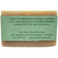 Handmade Goat Milk Shampoo Bar | Argan Oil & Avocado Butter | Fragrance-Free by Fern Valley Soap