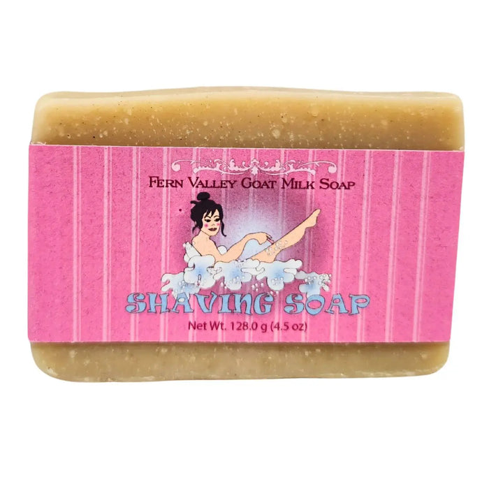 Handmade Goat Milk Soap | Coconut & Lime Verbena Shaving Soap for Women by Fern Valley Soap