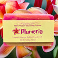 Handmade Goat Milk Soap | Plumeria Tropical Scented Scrub by Fern Valley Soap