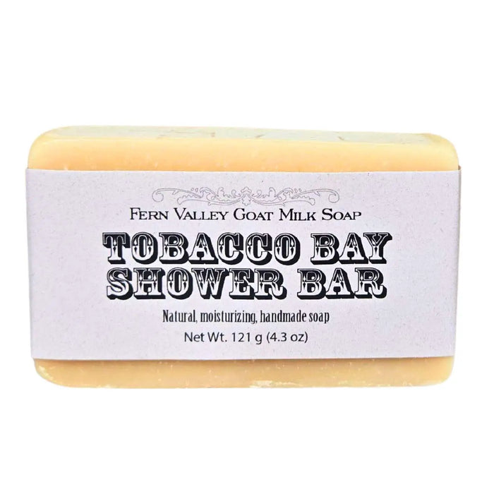 Handmade Goat Milk Soap | Shower Bar | Tobacco Bay by Fern Valley Soap