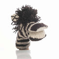 Organic Wool Knit Hand Puppet | Zachary the Zebra by Finn + Emma