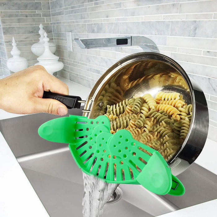 Hands-Free Easy Clip On Strainer by DailySale