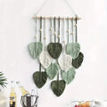 Handwoven Cotton Rope Leaf Tapestry by DailySale