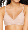 Hanes Womens Ultimate Comfy Support 2 Ply Wirefree Bra in Beige (HU11) | Size S by Vanessa Jane