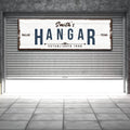 Hangar Sign by Tailored Canvases