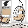 Hanging Egg Chair, Outdoor Indoor Swing Chair by DailySale