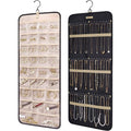 Hanging Jewelry Organizer Storage Roll by DailySale