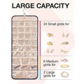 Hanging Jewelry Organizer Storage Roll by DailySale