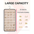 Hanging Jewelry Organizer Storage Roll by DailySale