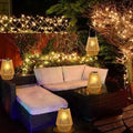 Hanging Solar Woven Lantern Solar Lamp Lights Decoration by DailySale