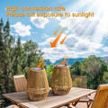Hanging Solar Woven Lantern Solar Lamp Lights Decoration by DailySale