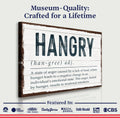 Hangry Kitchen Sign II by Tailored Canvases