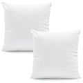 Hannah Linen Hypoallergenic Throw Pillows - White by DailySale