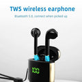 Hantoper Bluetooth Earphones TWS 5.0 Wireless Earbuds by DailySale