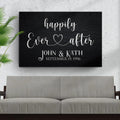 Happily Ever After Couple Sign VII by Tailored Canvases