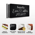 Happily Ever After Couple Sign VII by Tailored Canvases