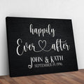 Happily Ever After Couple Sign VII by Tailored Canvases